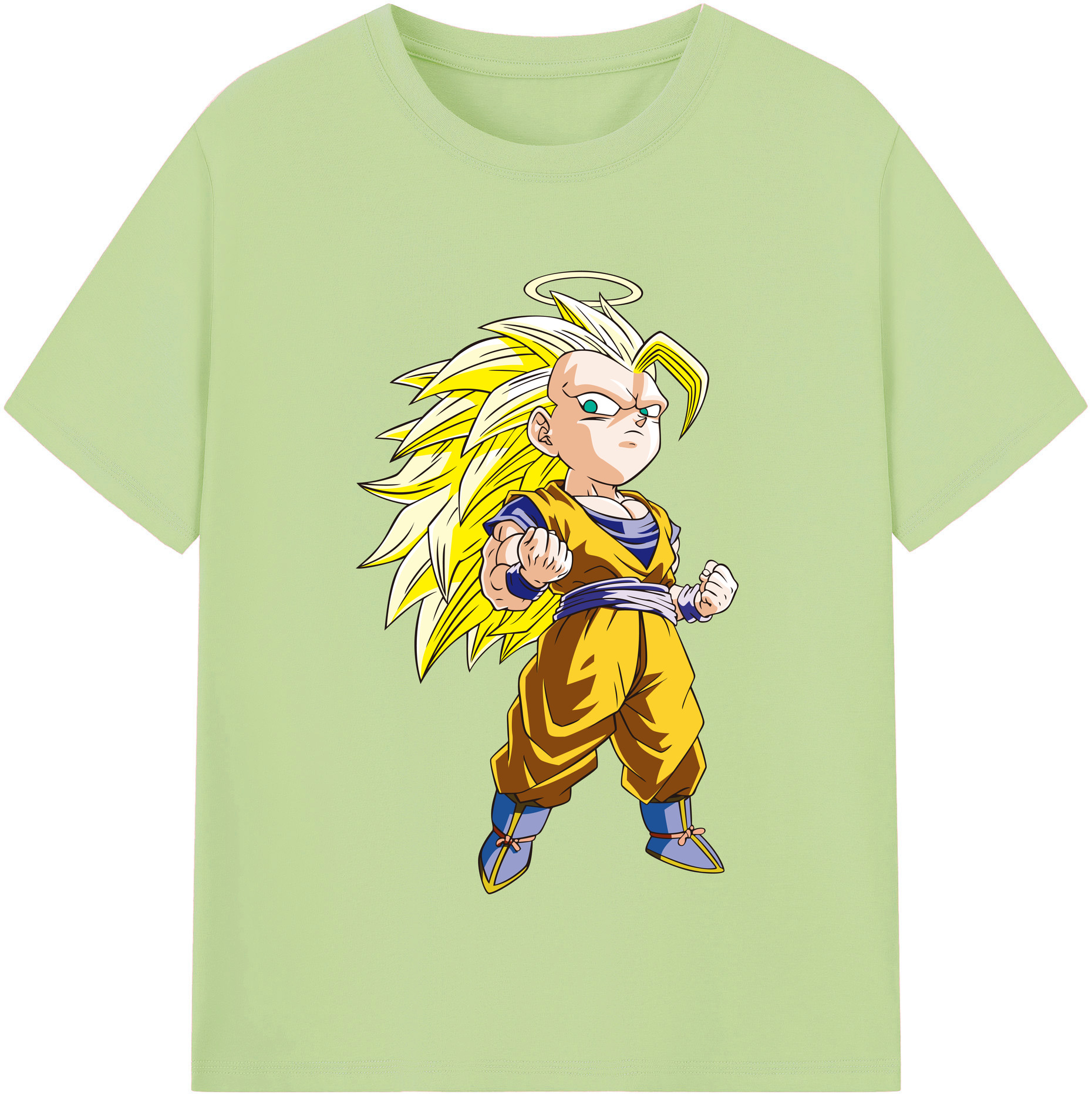 （画像用） ドラゴンボール 孫悟空（そん ごくう）Son Goku カカロット DRAGON BALL Kakarotto 綿100％半袖Tシャツ（フロントプリント）